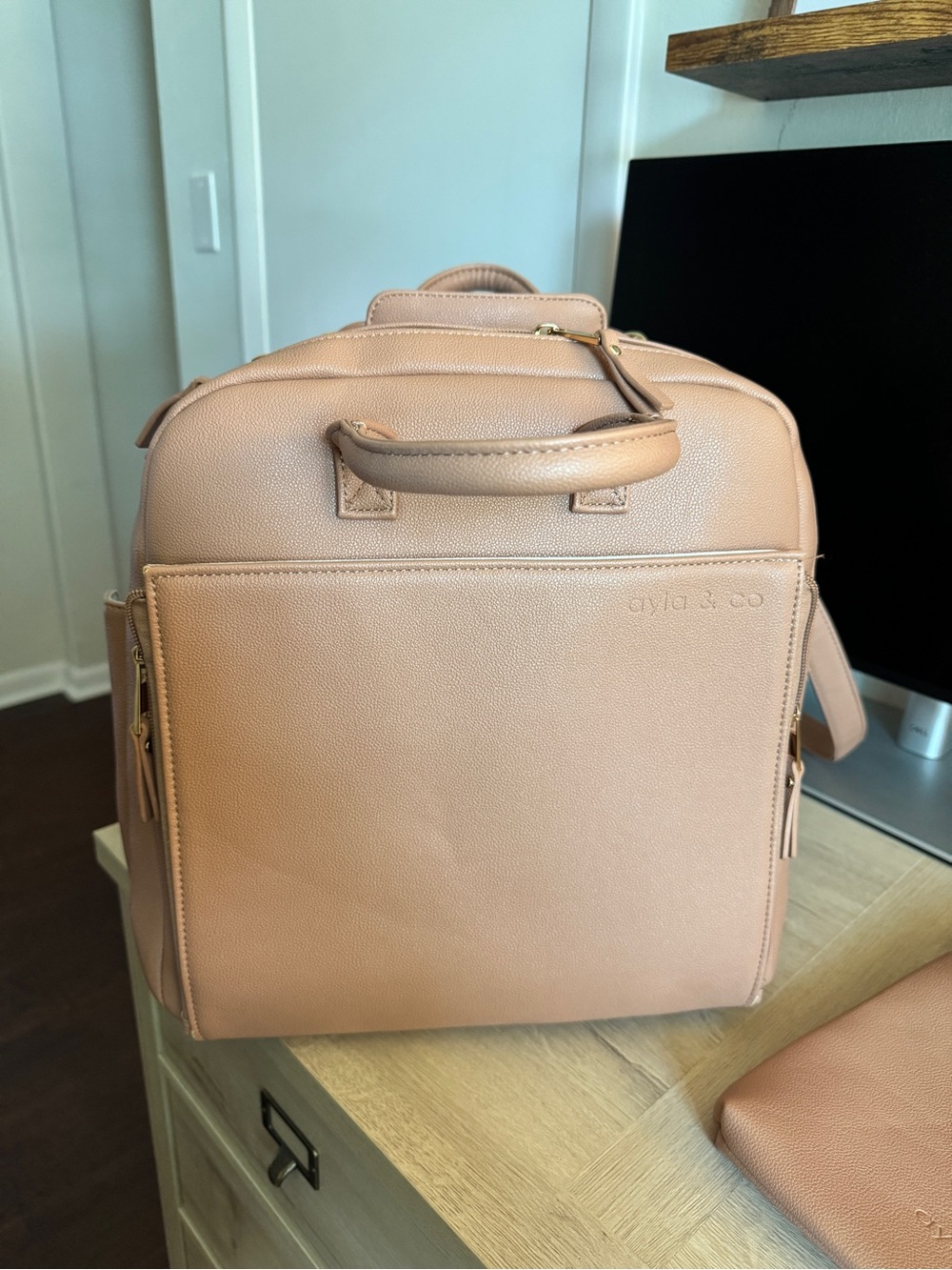 Ayla & Co Caffe Diaper Backpack - Picture 4 of 10